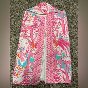 Lilly Pulitzer for Pottery Barn Kids hooded BABY towel